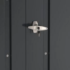 Abri à Vélos En Acier Anthracite Monopente 2,05m² + Kit D'ancrage - DURAMAX 10 Abri à Vélos En Acier Anthracite Monopente 2,05m² + Kit D'ancrage - DURAMAX -Abri De Jardin abri a velos en acier anthracite monopente 205m kit d ancrage duramax 2