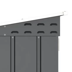 Abri à Vélos En Acier Anthracite Monopente 2,05m² + Kit D'ancrage - DURAMAX 12 Abri à Vélos En Acier Anthracite Monopente 2,05m² + Kit D'ancrage - DURAMAX -Abri De Jardin abri a velos en acier anthracite monopente 205m kit d ancrage duramax 4