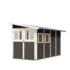 Abri De Jardin Adossé En Bois Vitrifié Gris 6,26m² Wandlitz 4 - Karibu 10 Abri De Jardin Adossé En Bois Vitrifié Gris 6,26m² Wandlitz 4 - Karibu -Abri De Jardin abri adosse en bois vitrifie gris 626m wandlitz 4 karibu 2