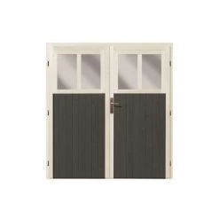 Abri De Jardin Adossé En Bois Vitrifié Gris 6,26m² Wandlitz 4 - Karibu 12 Abri De Jardin Adossé En Bois Vitrifié Gris 6,26m² Wandlitz 4 - Karibu -Abri De Jardin abri adosse en bois vitrifie gris 626m wandlitz 4 karibu 4