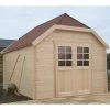 Abri De Jardin 11,56m² Limerick En Bois Traité Autoclave PEFC 28mm + Shingles - SOLID -Abri De Jardin abri de jardin 1156m limerick en bois traite autoclave pefc 28mm shingles solid