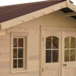 Abri De Jardin 13,09m² – Madriers 42mm Livré Et Monté -Abri De Jardin abri de jardin 1291m madriers 42mm livre et monte 5