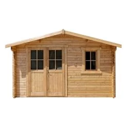 Abri De Jardin 12m² PLUS En Bois 40mm Traité Teinté Marron Gardy Shelter 11 Abri De Jardin 12m² PLUS En Bois 40mm Traité Teinté Marron Gardy Shelter -Abri De Jardin abri de jardin 12m plus en bois 40mm traite teinte marron gardy shelter 3