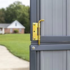 Abri De Jardin 2,35m² Monopente En Acier Galvanisé Anthracite Spacemaker 12 Abri De Jardin 2,35m² Monopente En Acier Galvanisé Anthracite Spacemaker -Abri De Jardin abri de jardin 235m monopente en acier galvanise anthracite spacemaker 4