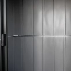 Abri De Jardin 2,7m² Monopente En Acier Galvanisé Noir Onyx Spacemaker 13 Abri De Jardin 2,7m² Monopente En Acier Galvanisé Noir Onyx Spacemaker -Abri De Jardin abri de jardin 27m monopente en acier galvanise noir onyx spacemaker 5