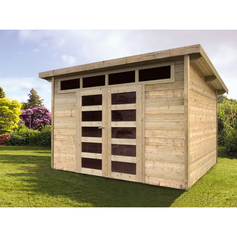 Abri De Jardin 9,12m² Venezia En Bois Massif 28mm SOLID 5 Abri De Jardin 9,12m² Venezia En Bois Massif 28mm SOLID – Image 3