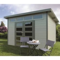 Abri De Jardin 9,12m² Venezia En Bois Massif 28mm SOLID