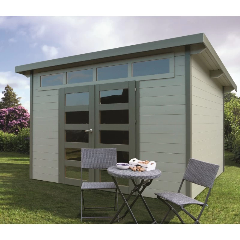 Abri De Jardin 9,12m² Venezia En Bois Massif 28mm SOLID 3 Abri De Jardin 9,12m² Venezia En Bois Massif 28mm SOLID