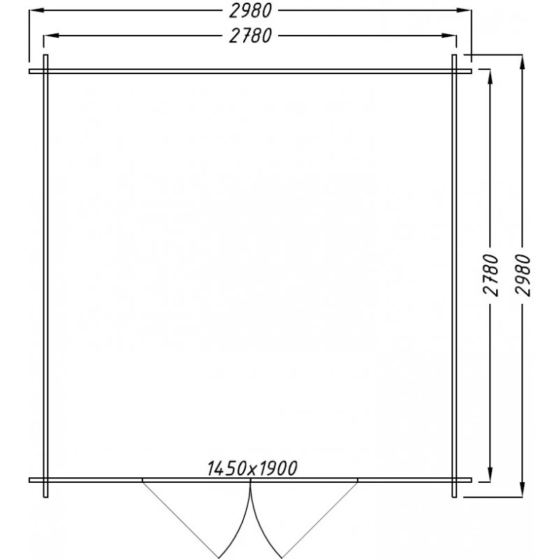 Abri De Jardin 9m² PLUS En Bois 40mm Traité Teinté Marron Gardy Shelter 4 Abri De Jardin 9m² PLUS En Bois 40mm Traité Teinté Marron Gardy Shelter – Image 2