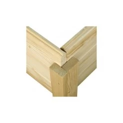 Abri De Jardin Adossé En Bois Certifié 4,85m² Juist 3 - Karibu -Abri De Jardin abri de jardin adosse en bois certifie 485m juist 3 karibu 3