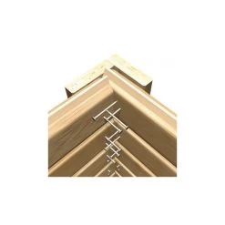 Abri De Jardin Adossé En Bois Certifié 4,85m² Juist 3 - Karibu -Abri De Jardin abri de jardin adosse en bois certifie 485m juist 3 karibu 4