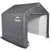 Abri De Jardin Démontable 3,24m² En Acier Et Polyéthylène Gris – Shelter Logic -Abri De Jardin abri de jardin demontable 324m en acier et polyethylene gris shelter logic