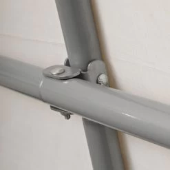 Abri De Jardin Démontable 5,4m² En Acier Et Polyéthylène Gris – Shelter Logic -Abri De Jardin abri de jardin demontable 54m en acier et polyethylene gris shelter logic 2