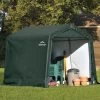 Abri De Jardin Démontable 5,76m² En Acier Et Polyéthylène Vert – Shelter Logic -Abri De Jardin abri de jardin demontable 576m en acier et polyethylene vert shelter logic