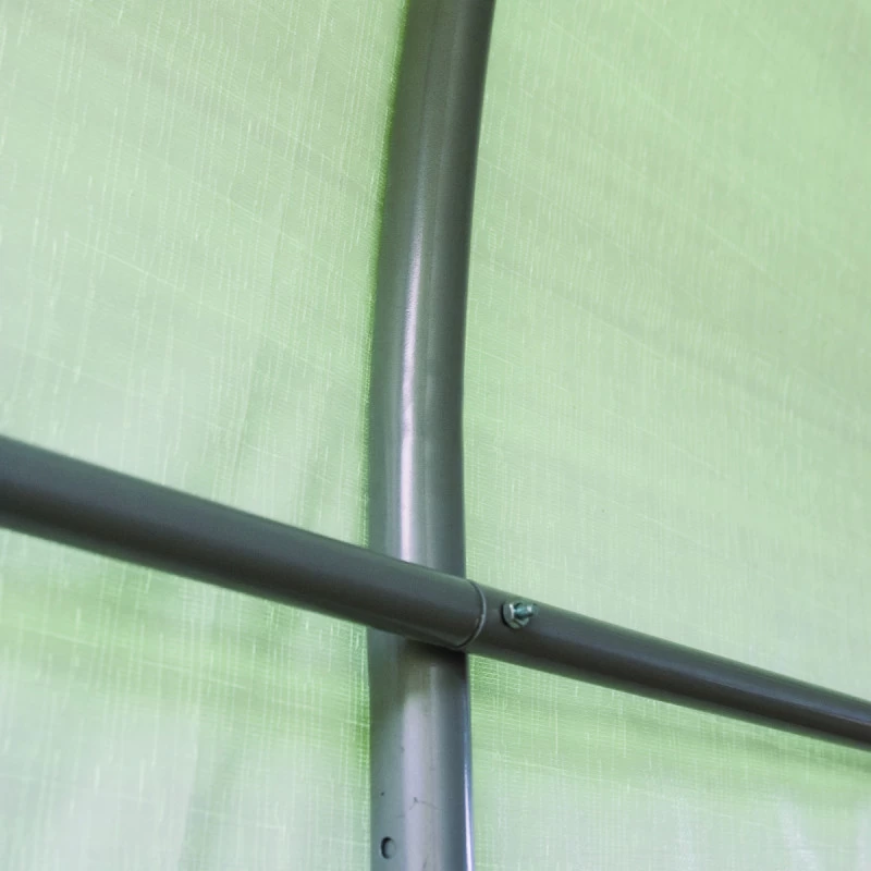 Abri De Jardin Démontable 5,76m² En Acier Et Polyéthylène Vert – Shelter Logic 7 Abri De Jardin Démontable 5,76m² En Acier Et Polyéthylène Vert – Shelter Logic – Image 5