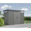Abri De Jardin En Acier Galvanisé Kosto 6,76m² + Kit D'ancrage - X-Métal -Abri De Jardin abri de jardin en acier galvanise kosto 676m kit d ancrage x metal