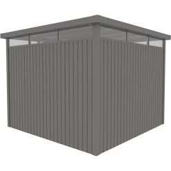 Abri De Jardin En Acier Galvanisé Kosto 8,64m² + Kit D'ancrage - X-Métal -Abri De Jardin abri de jardin en acier galvanise kosto 864m kit d ancrage x metal 4
