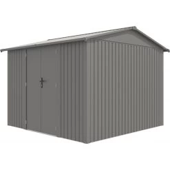 Abri De Jardin En Acier Galvanisé Roka 9m² - X-Métal 10 Abri De Jardin En Acier Galvanisé Roka 9m² - X-Métal -Abri De Jardin abri de jardin en acier galvanise roka 9m x metal 2