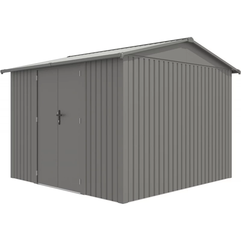 Abri De Jardin En Acier Galvanisé Roka 9m² - X-Métal 5 Abri De Jardin En Acier Galvanisé Roka 9m² - X-Métal – Image 3