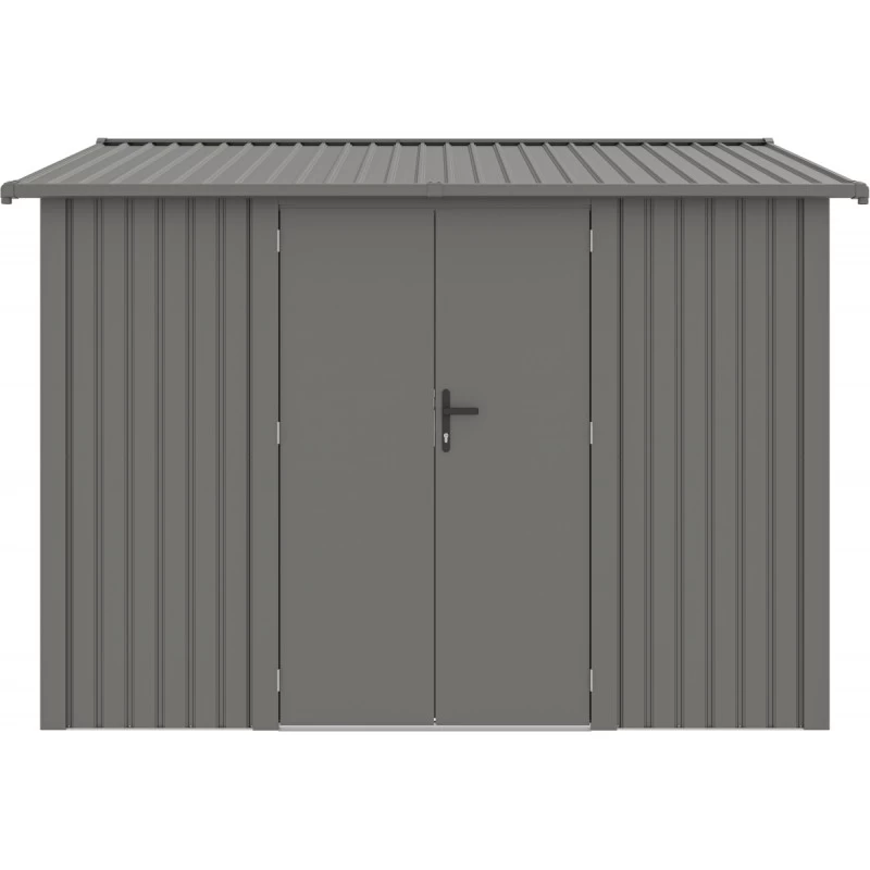 Abri De Jardin En Acier Galvanisé Roka 9m² - X-Métal 6 Abri De Jardin En Acier Galvanisé Roka 9m² - X-Métal – Image 4