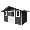 Abri De Jardin En Bois Composite 28mm Anthracite 10,71m² PREMIUM - Woodlife Garden -Abri De Jardin abri de jardin en bois composite 28mm anthracite 1071m premium woodlife garden