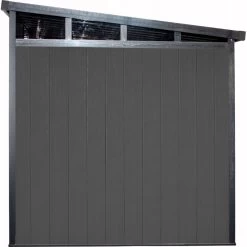 Abri De Jardin En Bois Composite 28mm Anthracite 5,28m² GORDON Skylight - Woodlife Garden -Abri De Jardin abri de jardin en bois composite 28mm anthracite 528m gordon skylight woodlife garden 3