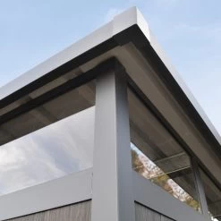 Abri De Jardin En Bois Composite 28mm Anthracite 5,28m² GORDON Skylight - Woodlife Garden -Abri De Jardin abri de jardin en bois composite 28mm anthracite 528m gordon skylight woodlife garden 5