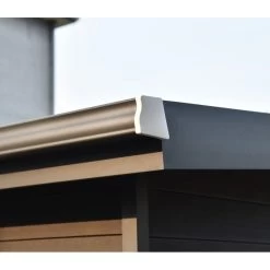 Abri De Jardin En Bois Composite 28mm Aspect Bois Vieilli 9m² PREMIUM Toit Plat - Woodlife Garden 12 Abri De Jardin En Bois Composite 28mm Aspect Bois Vieilli 9m² PREMIUM Toit Plat - Woodlife Garden -Abri De Jardin abri de jardin en bois composite 28mm aspect bois vieilli 9m premium toit plat woodlife garden 4