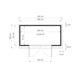 Abri De Jardin En Bois Gris Clair 3,49m² Skur 2 + Plancher – Baltic 12 Abri De Jardin En Bois Gris Clair 3,49m² Skur 2 + Plancher – Baltic -Abri De Jardin abri de jardin en bois gris clair 349m skur 2 plancher baltic 2