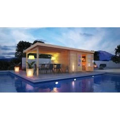 Abri De Jardin En Bois Massif 10,60m² Bastrup 7 Avec Appentis 400cm – Karibu 10 Abri De Jardin En Bois Massif 10,60m² Bastrup 7 Avec Appentis 400cm – Karibu -Abri De Jardin abri de jardin en bois massif 1060m bastrup 7 avec appentis 400cm woodfeeling 2