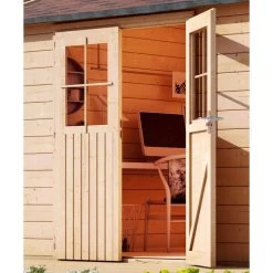 Abri De Jardin En Bois Massif 11,62m² Avec Cloison Intérieure Mattrup – Karibu -Abri De Jardin abri de jardin en bois massif 1162m avec cloison interieure mattrup woodfeeling 5