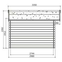 Abri De Jardin En Bois Massif 28mm Sologne Porte Simple 8,88m² - SOLID 7 Abri De Jardin En Bois Massif 28mm Sologne Porte Simple 8,88m² - SOLID -Abri De Jardin abri de jardin en bois massif 28mm sologne porte simple 888m solid 2