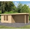 Abri De Jardin En Bois Massif 6,55m² Askola 4 Avec Appentis 280cm Et Paroi Arrière – Karibu 1 Abri De Jardin En Bois Massif 6,55m² Askola 4 Avec Appentis 280cm Et Paroi Arrière – Karibu -Abri De Jardin abri de jardin en bois massif 655m askola 4 avec appentis 280cm et paroi arriere woodfeeling