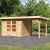 Abri De Jardin En Bois Massif 7,04m² Bastrup 3 Avec Appentis 200cm – Karibu 2 Abri De Jardin En Bois Massif 7,04m² Bastrup 3 Avec Appentis 200cm – Karibu -Abri De Jardin abri de jardin en bois massif 704m bastrup 3 avec appentis 200cm woodfeeling
