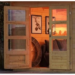 Abri De Jardin En Bois Massif 7,04m² Bastrup 4 Avec Appentis 400cm – Karibu 12 Abri De Jardin En Bois Massif 7,04m² Bastrup 4 Avec Appentis 400cm – Karibu -Abri De Jardin abri de jardin en bois massif 704m bastrup 4 avec appentis 400cm woodfeeling 4