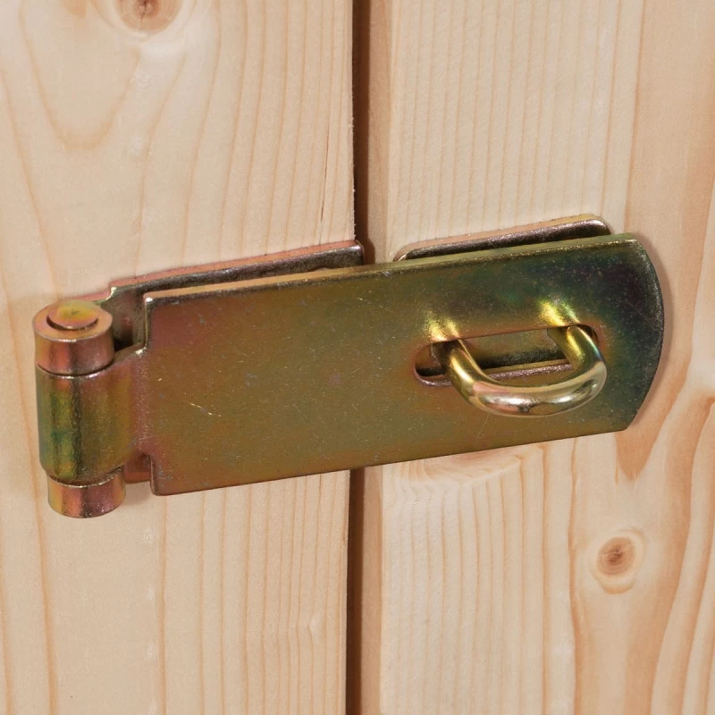 Abri De Jardin En Bois Massif 7,43m² Askola 5 Avec Appentis 240cm Et Paroi Arrière – Karibu 8 Abri De Jardin En Bois Massif 7,43m² Askola 5 Avec Appentis 240cm Et Paroi Arrière – Karibu – Image 6