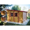 Abri De Jardin En Bois Massif 9,94m² Monopente – Madriers 28mm – Habrita 2 Abri De Jardin En Bois Massif 9,94m² Monopente – Madriers 28mm – Habrita -Abri De Jardin abri de jardin en bois massif 994m monopente madriers 28mm habrita