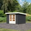 Abri De Jardin En Bois Massif Anthracite 8,82m² Bastrup 5 – Karibu 1 Abri De Jardin En Bois Massif Anthracite 8,82m² Bastrup 5 – Karibu -Abri De Jardin abri de jardin en bois massif anthracite 882m bastrup 5 woodfeeling