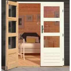 Abri De Jardin En Bois Massif Gris Terre 4,16m² Kandern 1 – WoodFeeling -Abri De Jardin abri de jardin en bois massif gris terre 416m kandern 1 woodfeeling 4