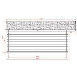 Abri De Jardin En Bois Traité Autoclave 28mm Montreux Avec Double Porte 25,81m² - SOLID -Abri De Jardin abri de jardin en bois traite autoclave 28mm montreux avec double porte 2581m solid 2