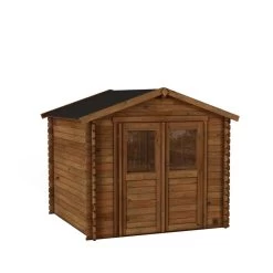 Abri De Jardin En Bois Traité Autoclave 4,9m² - Madriers 28mm - Nicia - Forest Style -Abri De Jardin abri de jardin en bois traite autoclave 49m madriers 28mm nicia forest style 3