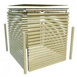 Abri De Jardin En Bois Vitrifié Gris 19mm Qubic 6.05m² - Karibu 12 Abri De Jardin En Bois Vitrifié Gris 19mm Qubic 6.05m² - Karibu -Abri De Jardin abri de jardin en bois vitrifie gris 19mm qubic 605m karibu 4