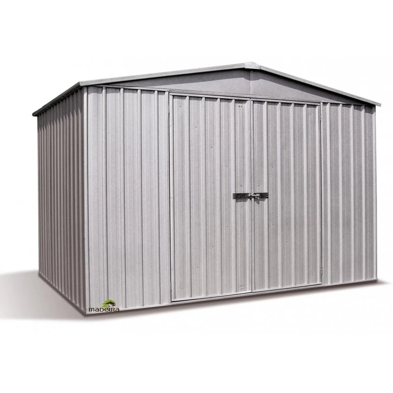 Abri De Jardin En Métal 10,9m² Silver Grey Fraser - ABSCO 4 Abri De Jardin En Métal 10,9m² Silver Grey Fraser - ABSCO – Image 2
