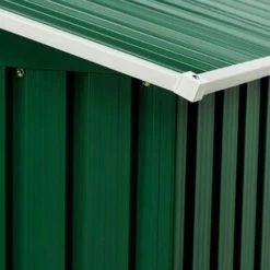 Abri De Jardin En Métal Vert Pin 9,75m² - DURAMAX + Kit D'ancrage -Abri De Jardin abri de jardin en metal vert pin 975m duramax 2