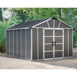 Abri De Jardin En Polycarbonate 11,7m² Avec Plancher YUKON - Palram - Canopia -Abri De Jardin abri de jardin en polycarbonate 117m avec plancher yukon palram 3