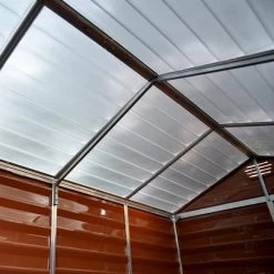 Abri De Jardin En Polycarbonate 2,65m² Skylight Amber - Palram - Canopia -Abri De Jardin abri de jardin en polycarbonate 265m skylight amber palram 4