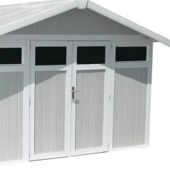 Abri De Jardin En PVC 11,2m² UTILITY Blanc Et Gris Bleu Grosfillex + Kit Ancrage Offert 13 Abri De Jardin En PVC 11,2m² UTILITY Blanc Et Gris Bleu Grosfillex + Kit Ancrage Offert -Abri De Jardin abri de jardin en pvc 112m utility blanc et gris bleu grosfillex 5