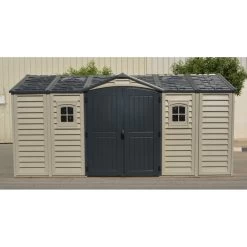 Abri De Jardin En PVC 11,95m² DarkGrey Apex + Kit De Fondation DURAMAX 10 Abri De Jardin En PVC 11,95m² DarkGrey Apex + Kit De Fondation DURAMAX -Abri De Jardin abri de jardin en pvc 1195m darkgrey apex duramax kit de fondation 2