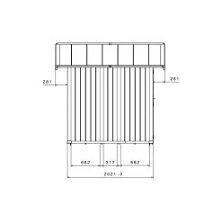 Abri De Jardin 4m² En PVC UTILITY Blanc Et Gris Vert Grosfillex + Kit Ancrage Offert -Abri De Jardin abri de jardin en pvc 49m utility blanc et gris vert grosfillex 5