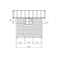 Abri De Jardin En PVC 7,5m² DECO Gris Clair Et Blanc Grosfillex + Kit Ancrage Offert -Abri De Jardin abri de jardin en pvc 75m deco gris clair et blanc grosfillex 5